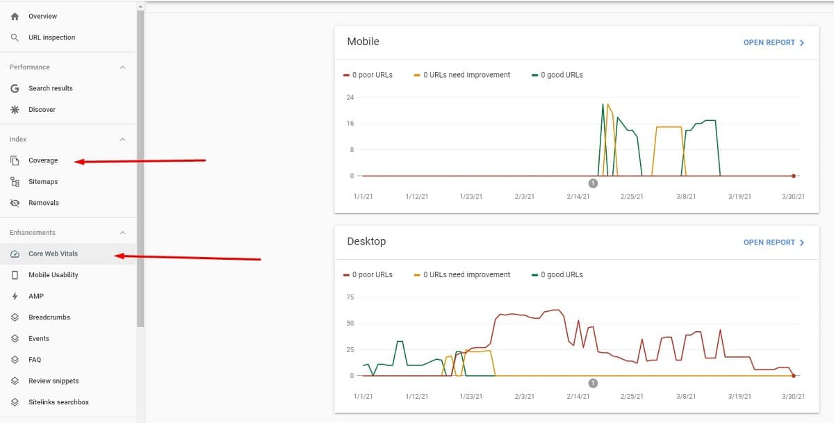 google search console finding technical seo errors