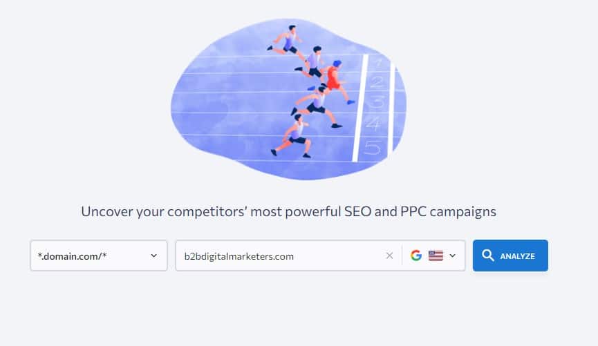content gap analysis searching for competitors