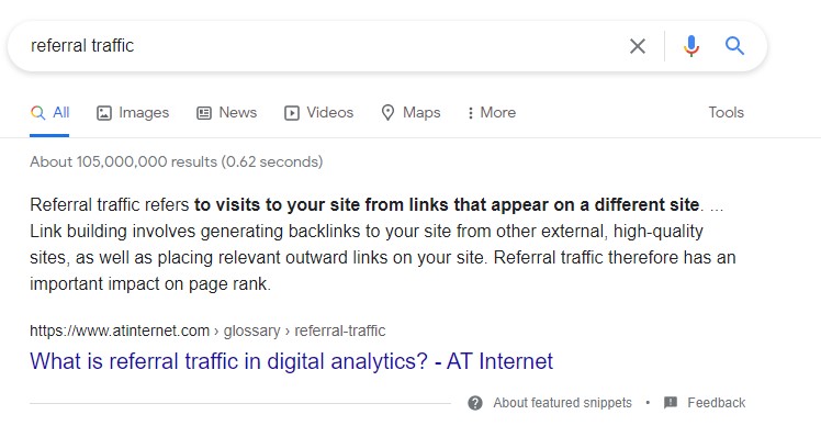 featured snipped for semantic SEO