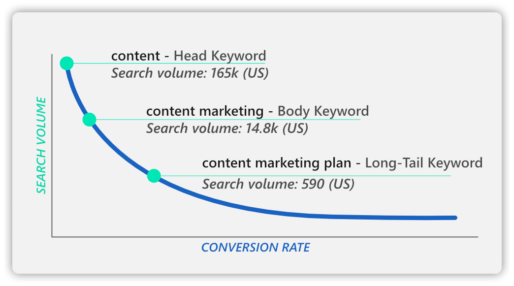 long tail keywords are important for topic relevancy