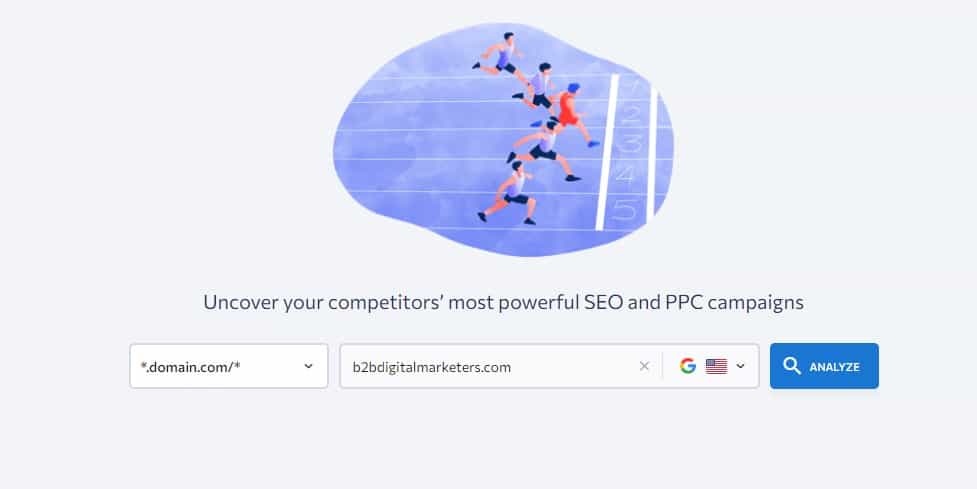 searching for competitors for content gap analysis seo strategy