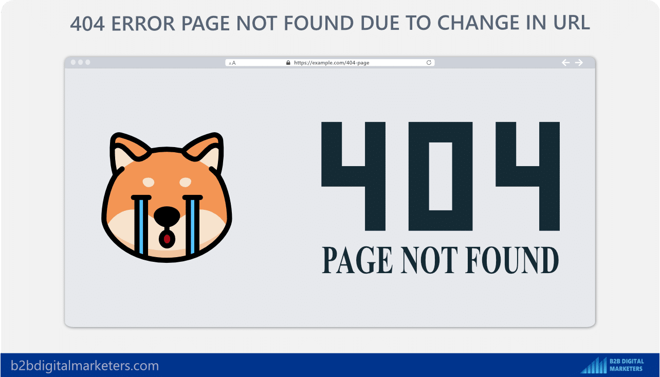404 error page not found for seo url