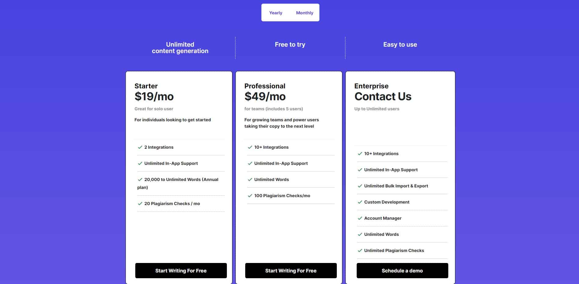Copysmith Pricing best ai writing tools for ecommerce