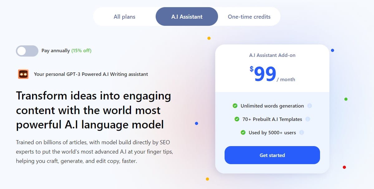 ai writing assistant add on writerzen copy ai alternatives