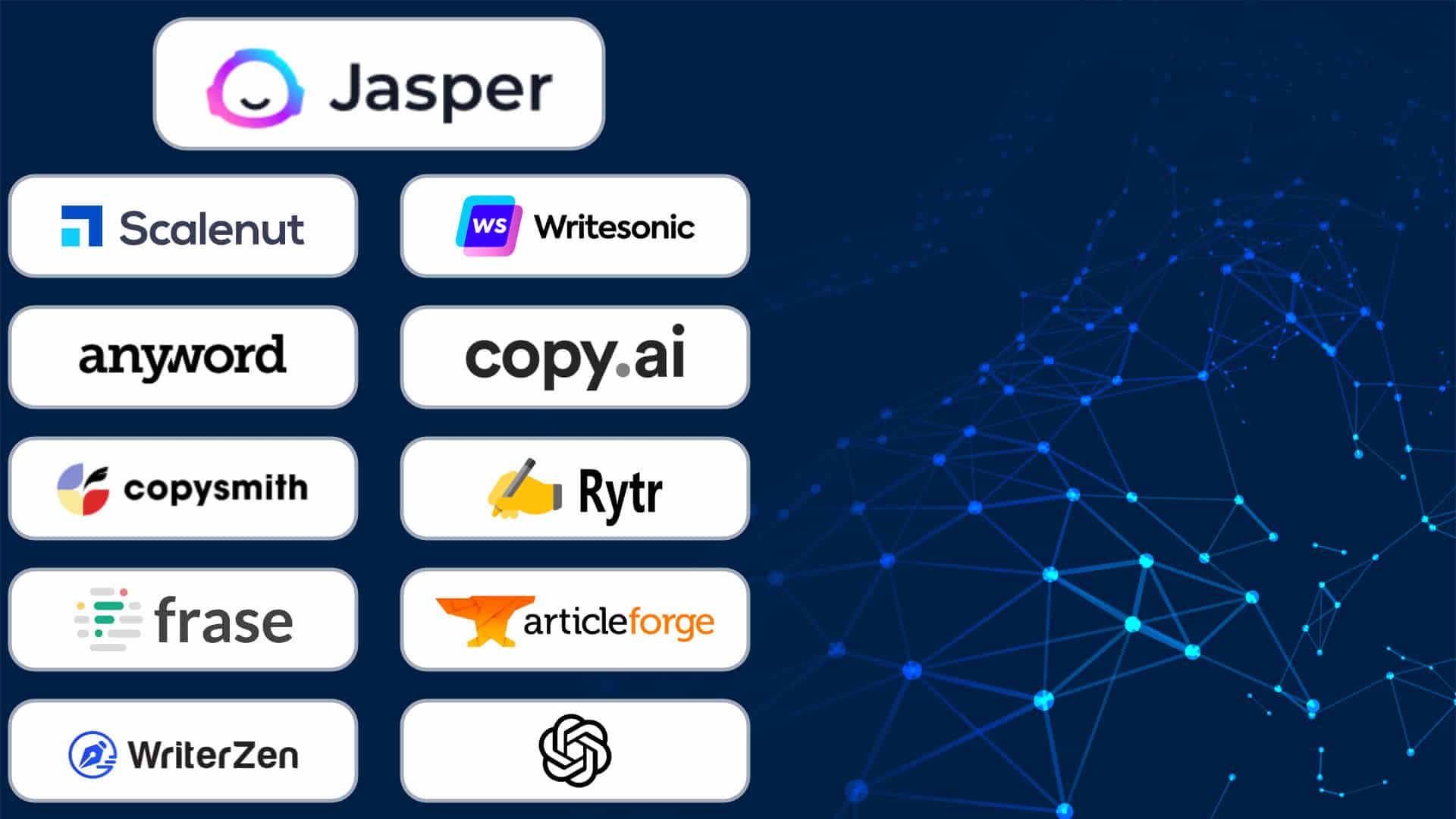 best free and paid jasper ai alternatives and competitors