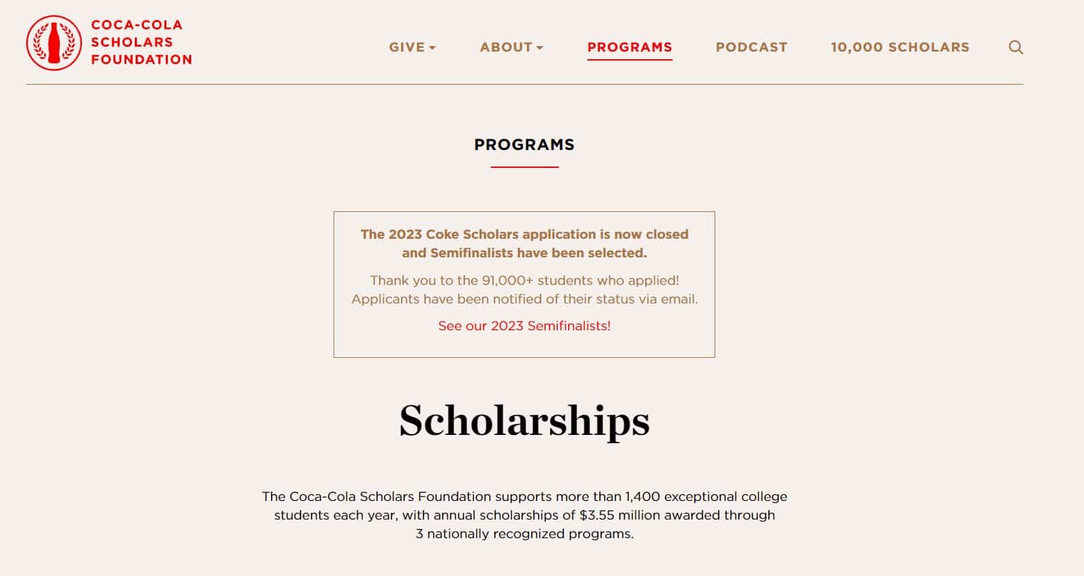 example of scholarships for getting edu backlinks