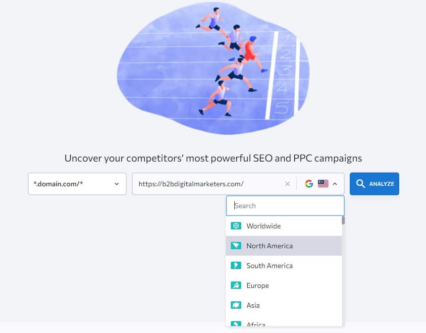 searching for niche relevant backlinks by analyzing common ranking keywords with competitors